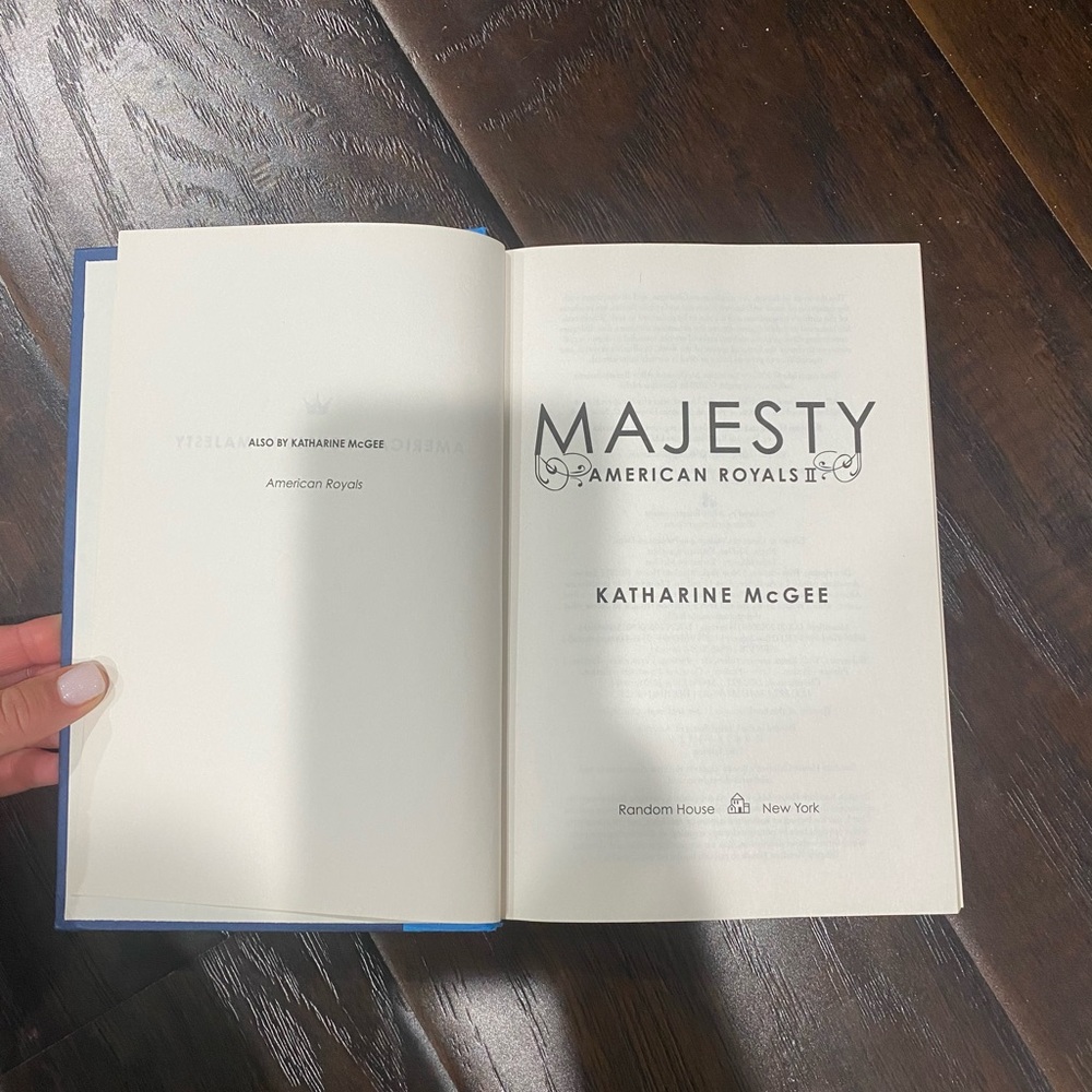 American Royals 2 Majesty Book Novel